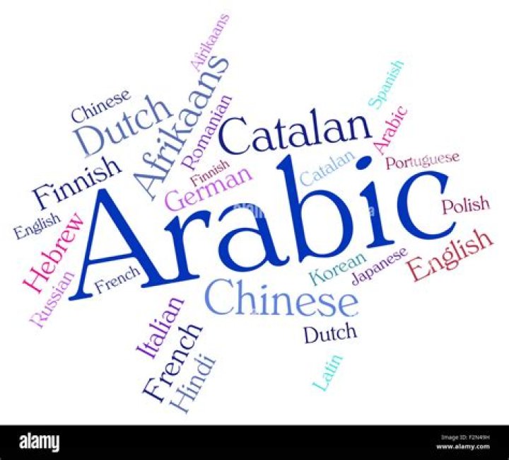 Is Arabic a language?