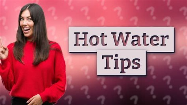 Is drinking hot water good for high blood pressure?