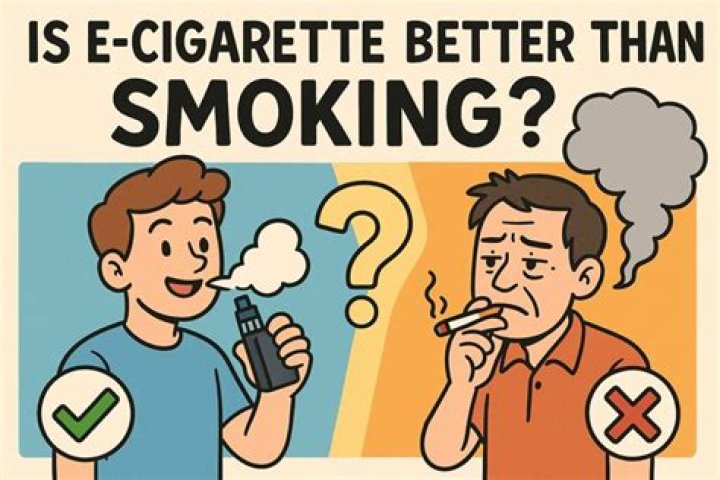 Is e-cigarette better than smoking?