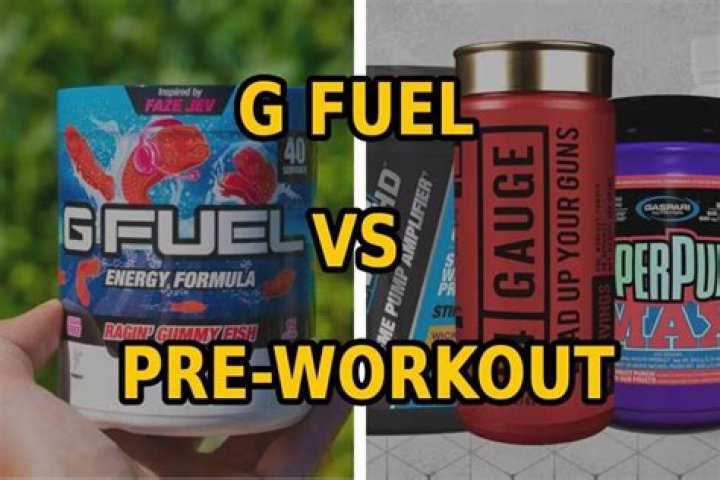 Is G FUEL just pre workout?