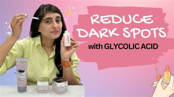 Is glycolic acid good for hyperpigmentation?