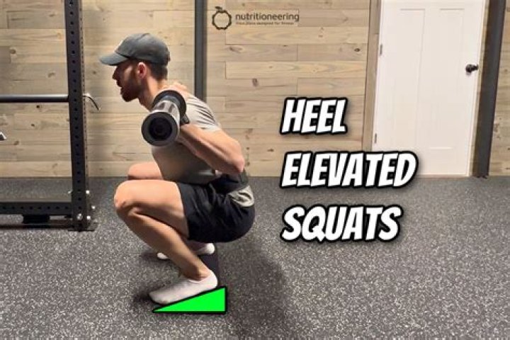 Is it better to squat in flat shoes?