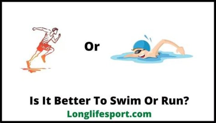 Is it better to swim or run?