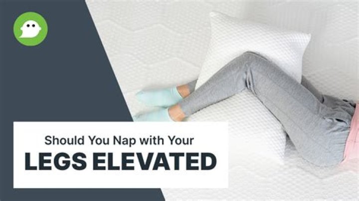 Is it good to sleep with legs elevated?