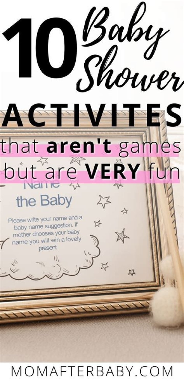 Is it OK to have a baby shower without games?