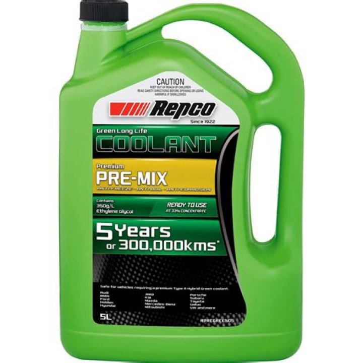 Is it OK to mix yellow and green coolant?
