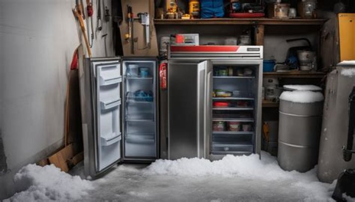 Is it safe to store food in garage in winter?