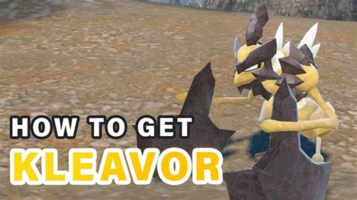 Is Kleavor a real Pokemon?