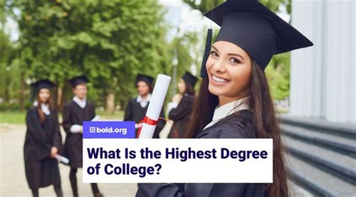 Is MD the highest degree?