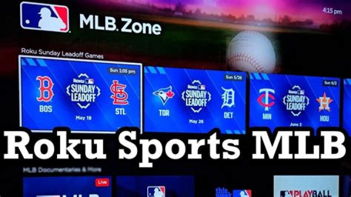 Is MLB on Roku?