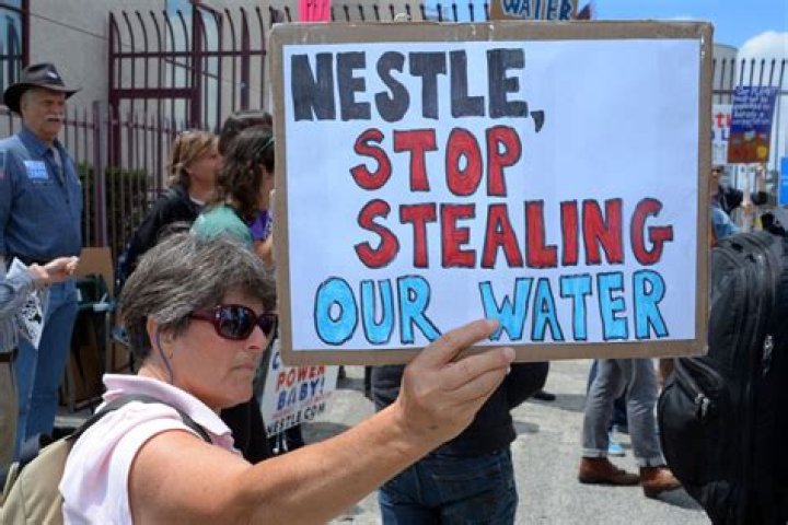 Is Nestle stealing water?