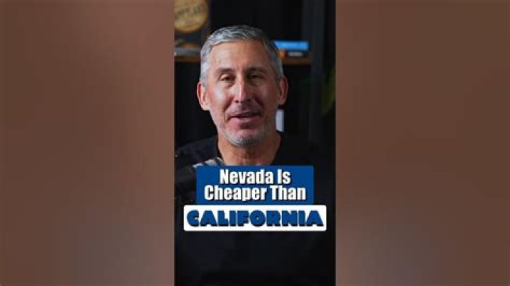 Is Nevada cheaper than California?