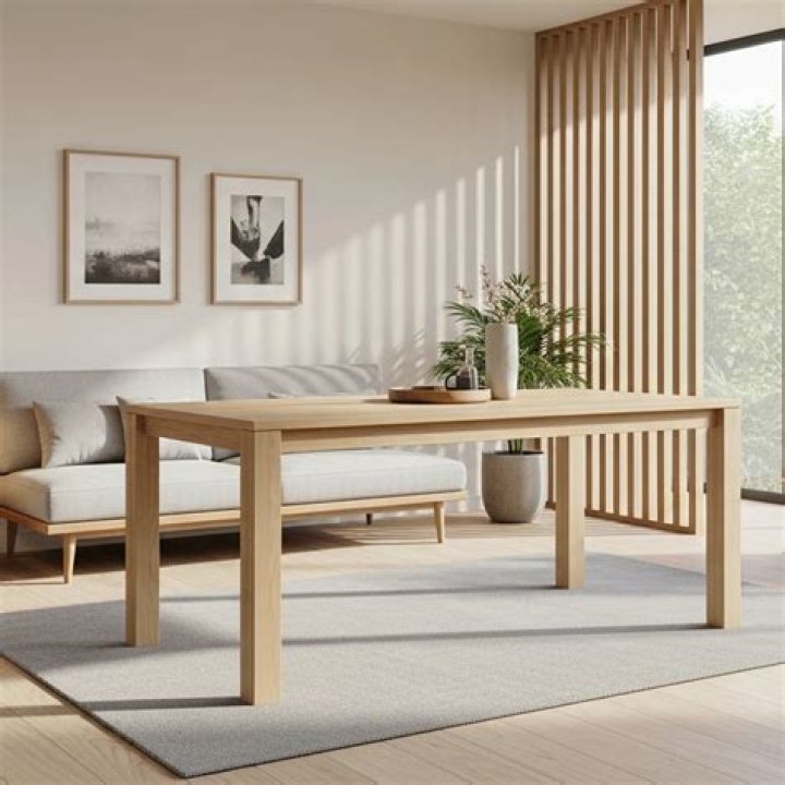 Is oak good for dining table?