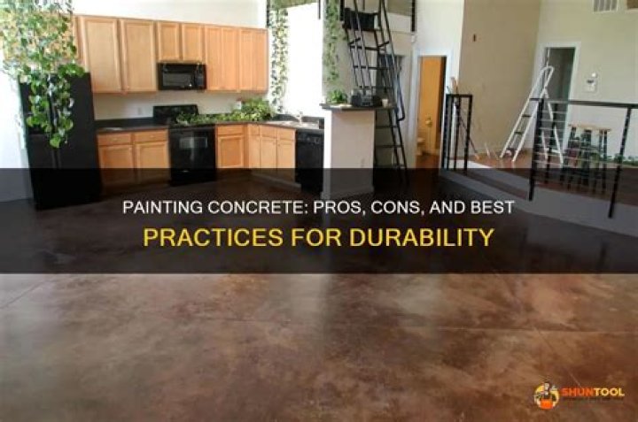 Is painting concrete a good idea?