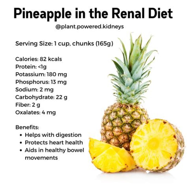 Is pineapple good for kidneys?