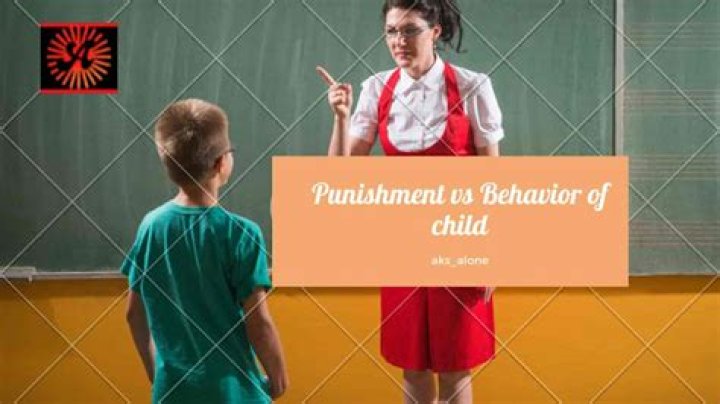 Is punishment good for students?