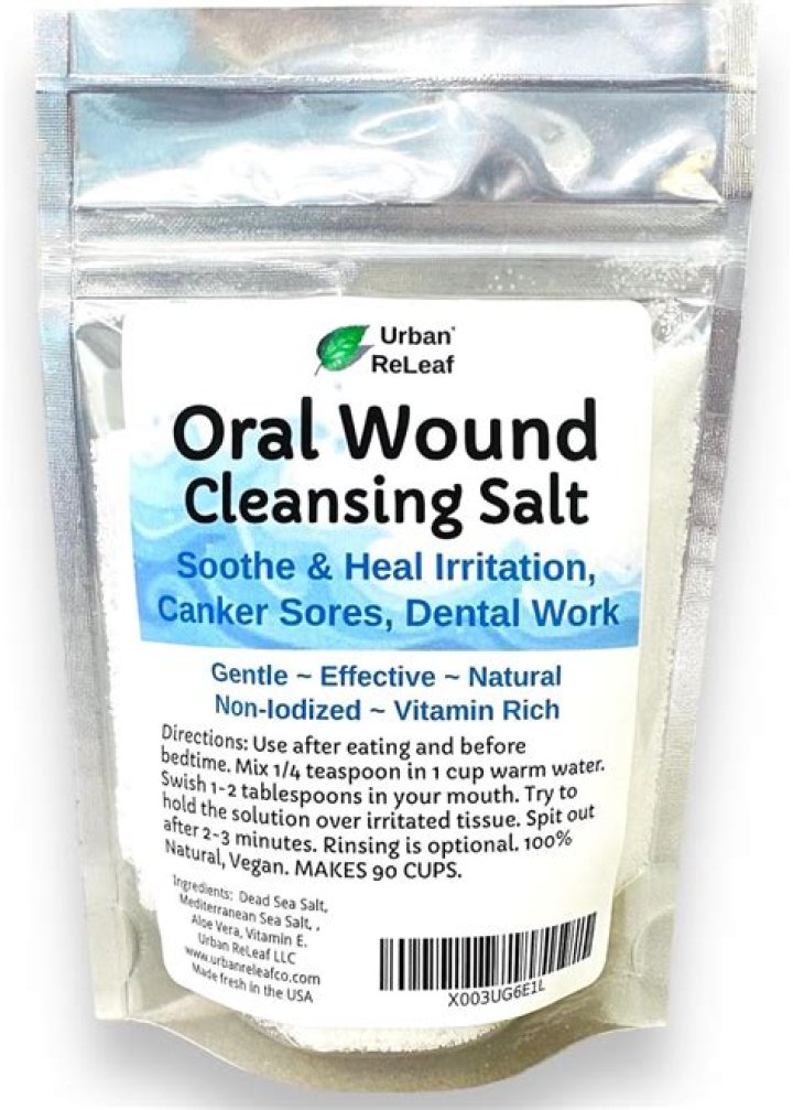 Is salt water good for fungal infections?