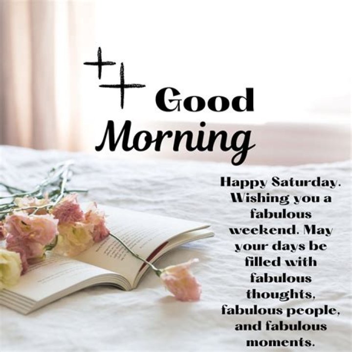 Is Saturday a good day?