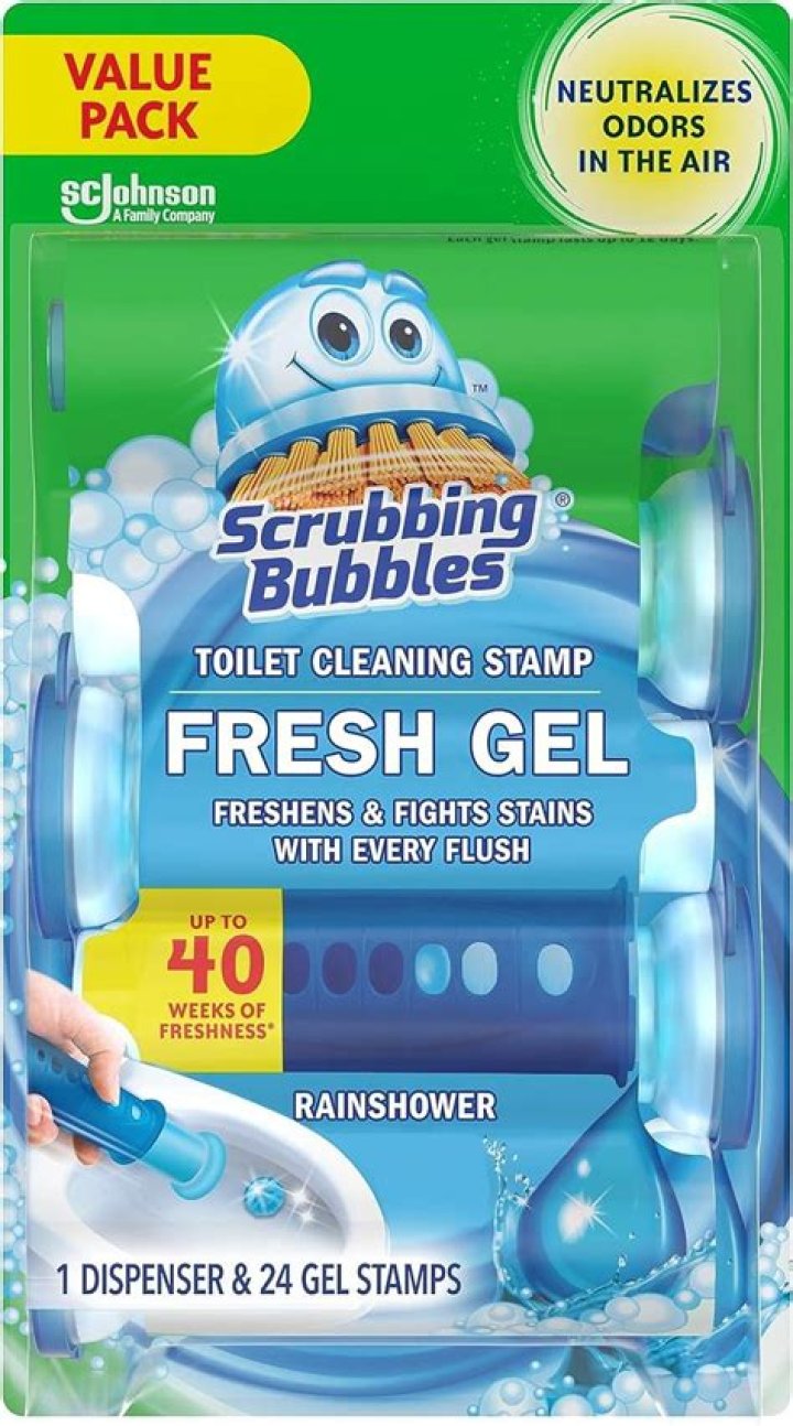 Is Scrubbing Bubbles toilet Gel poisonous to dogs?