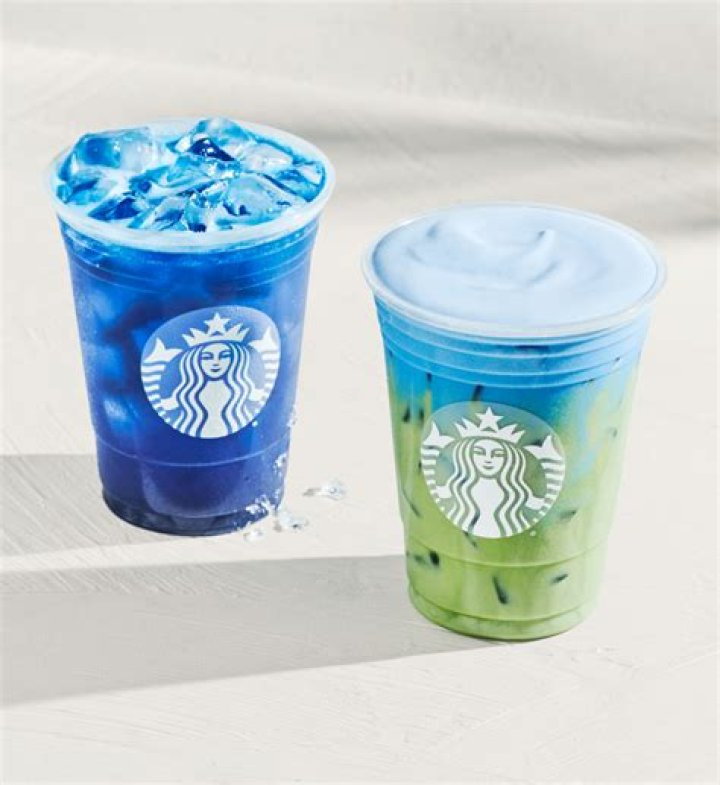 Is there a blue drink at Starbucks?