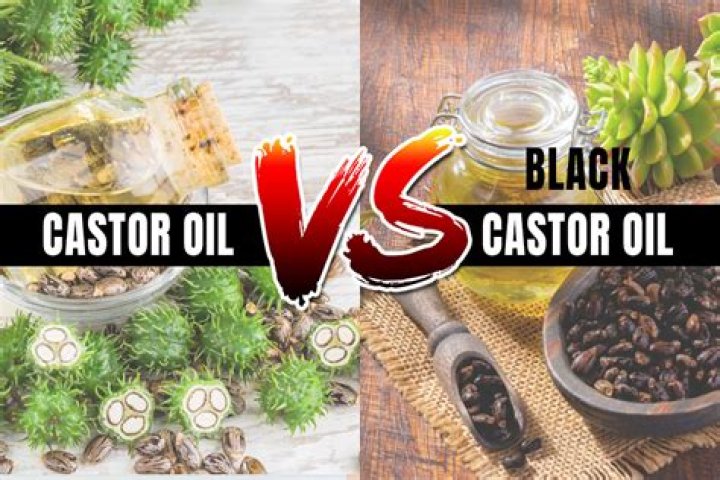 Is there a difference between black castor oil and castor oil?