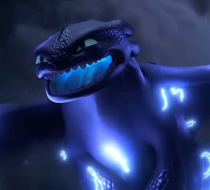 Is Toothless blue or black?