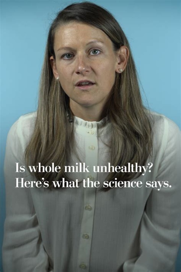 Is whole milk unhealthy?