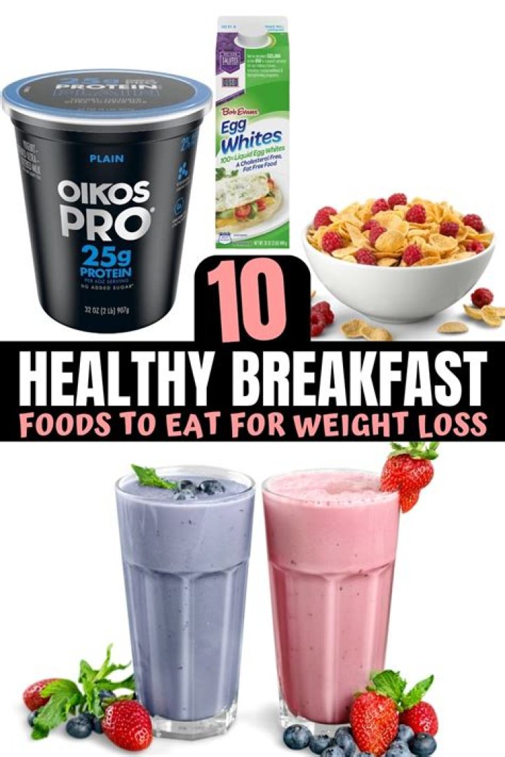Is yogurt a good breakfast for weight loss?