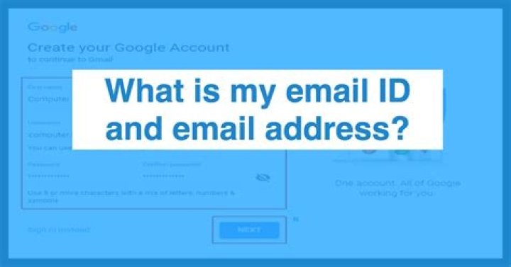 Is your user ID your email address?