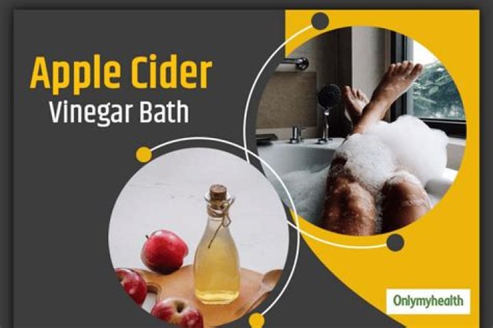 Should you rinse off after apple cider vinegar bath?