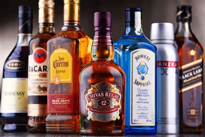 What alcohol is imported from Russia to USA?