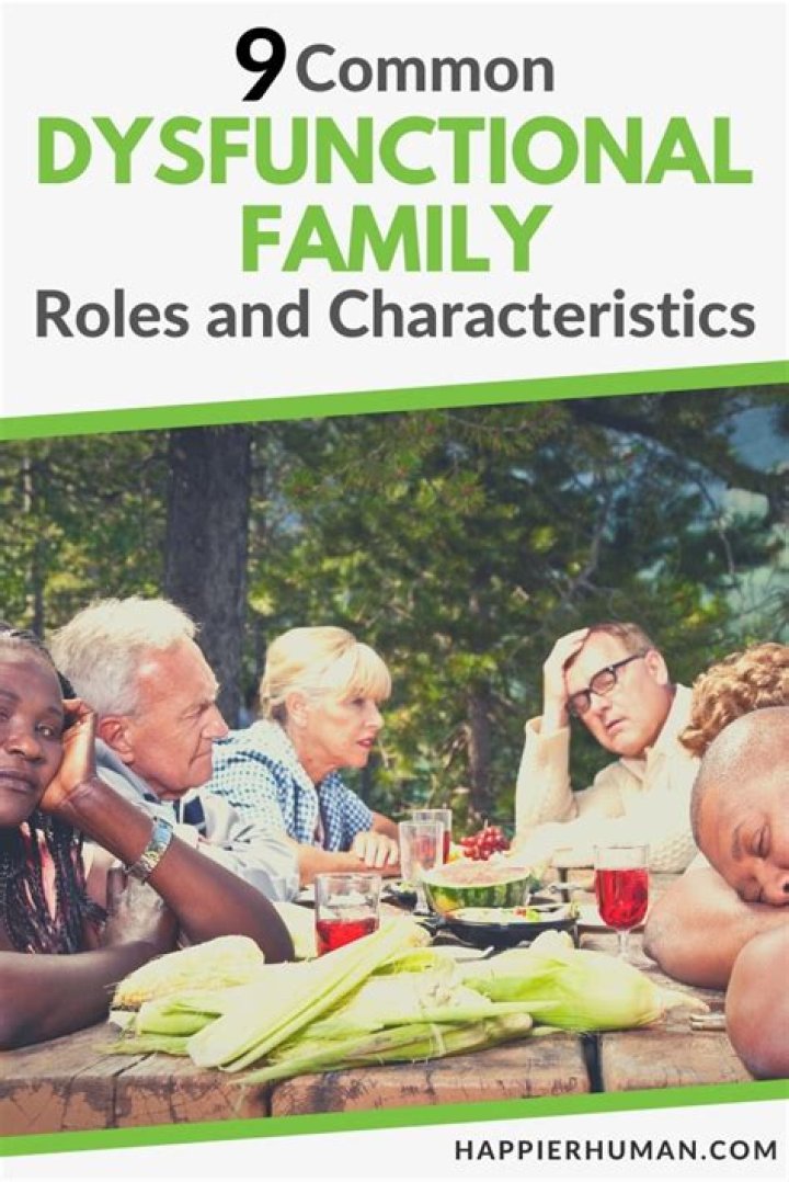 What are 3 characteristics of a dysfunctional family system?