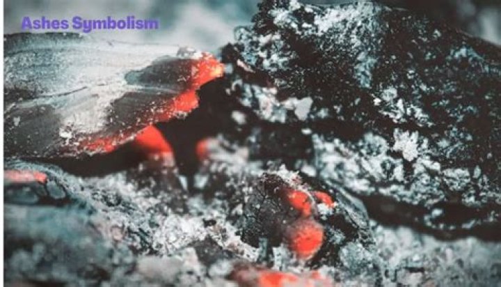 What are ashes a symbol of?