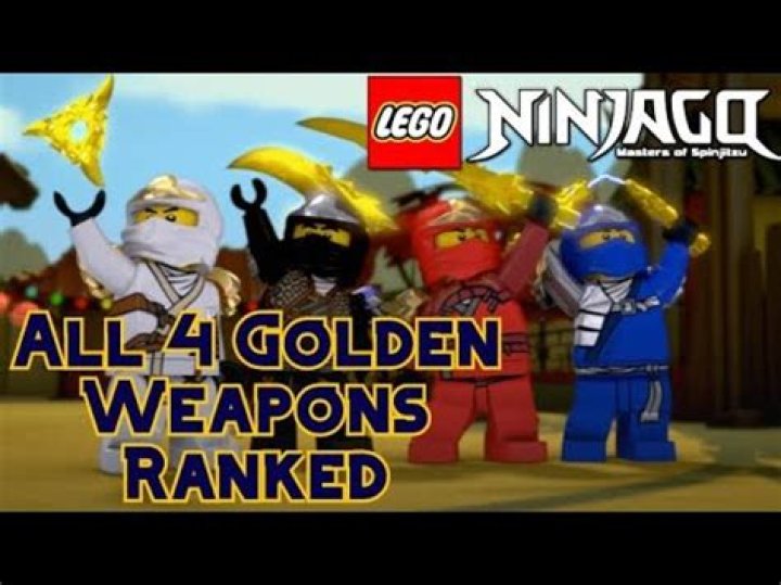 What are the 4 weapons of Spinjitzu?