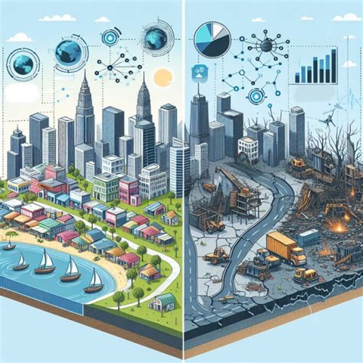 What are the effect of disaster on the economy of a community?