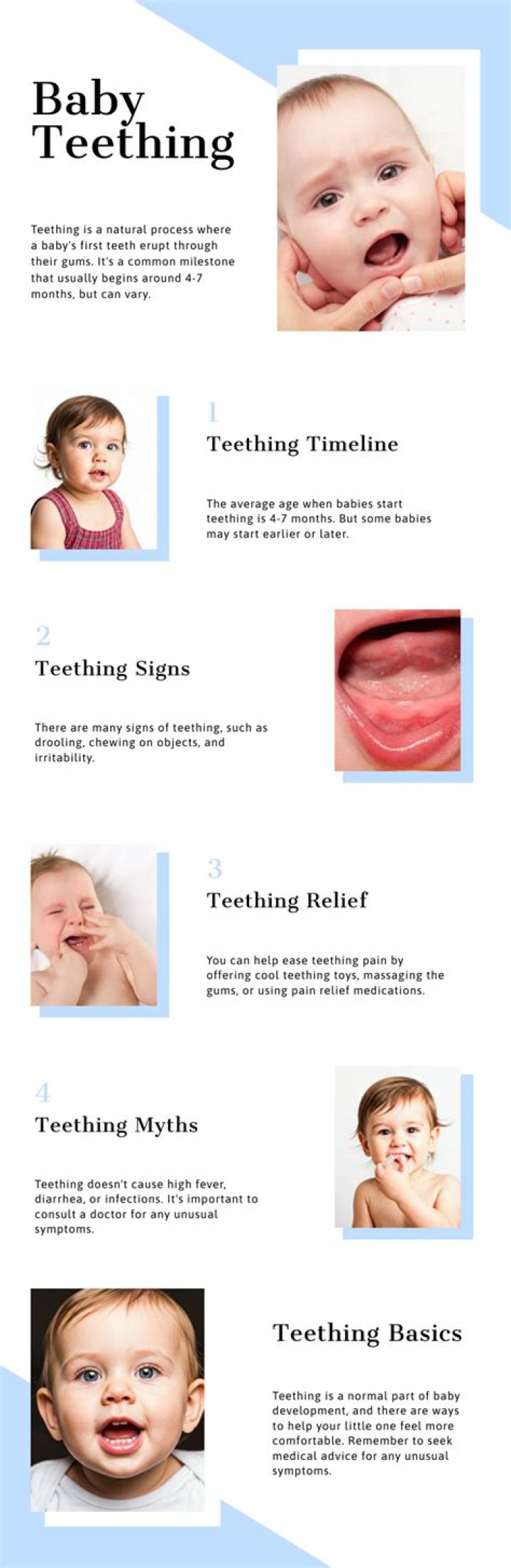 What are the signs that the baby is ready to be born?
