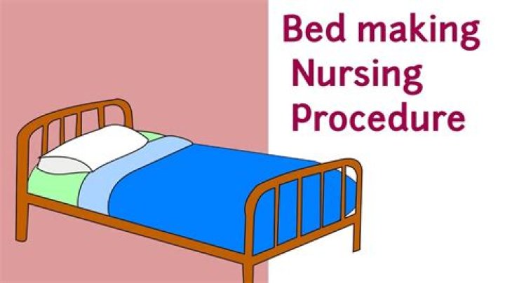 What are the steps in bed making?