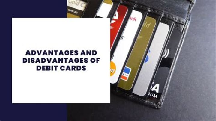 What are three disadvantages to using a debit card?