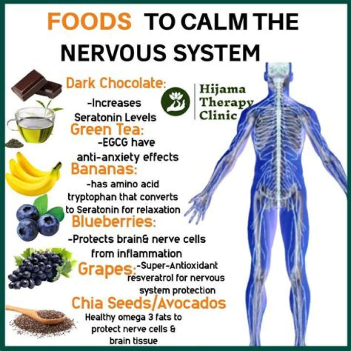 What calms the nervous system?