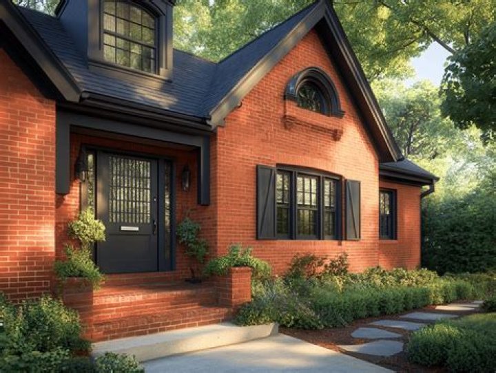 What can I do with red brick exterior?