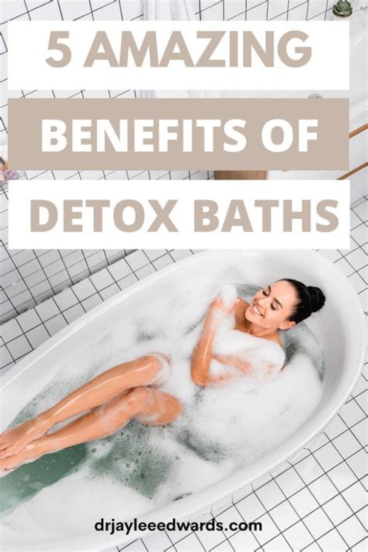 What can I expect after a detox bath?