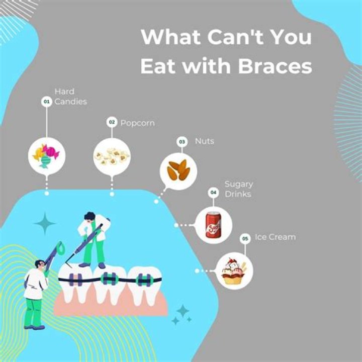 What candies to avoid with braces?