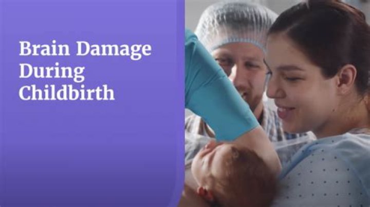 What causes brain damage at birth?