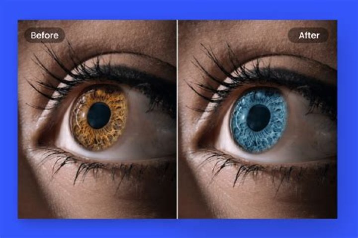 What color are Scottish eyes?