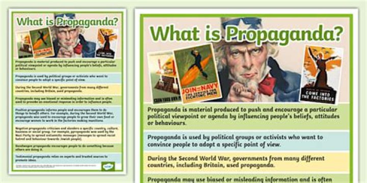 What color is propaganda?