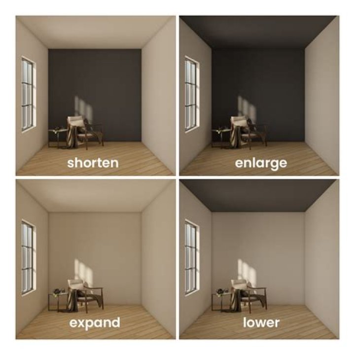 What color makes a room feel bigger?