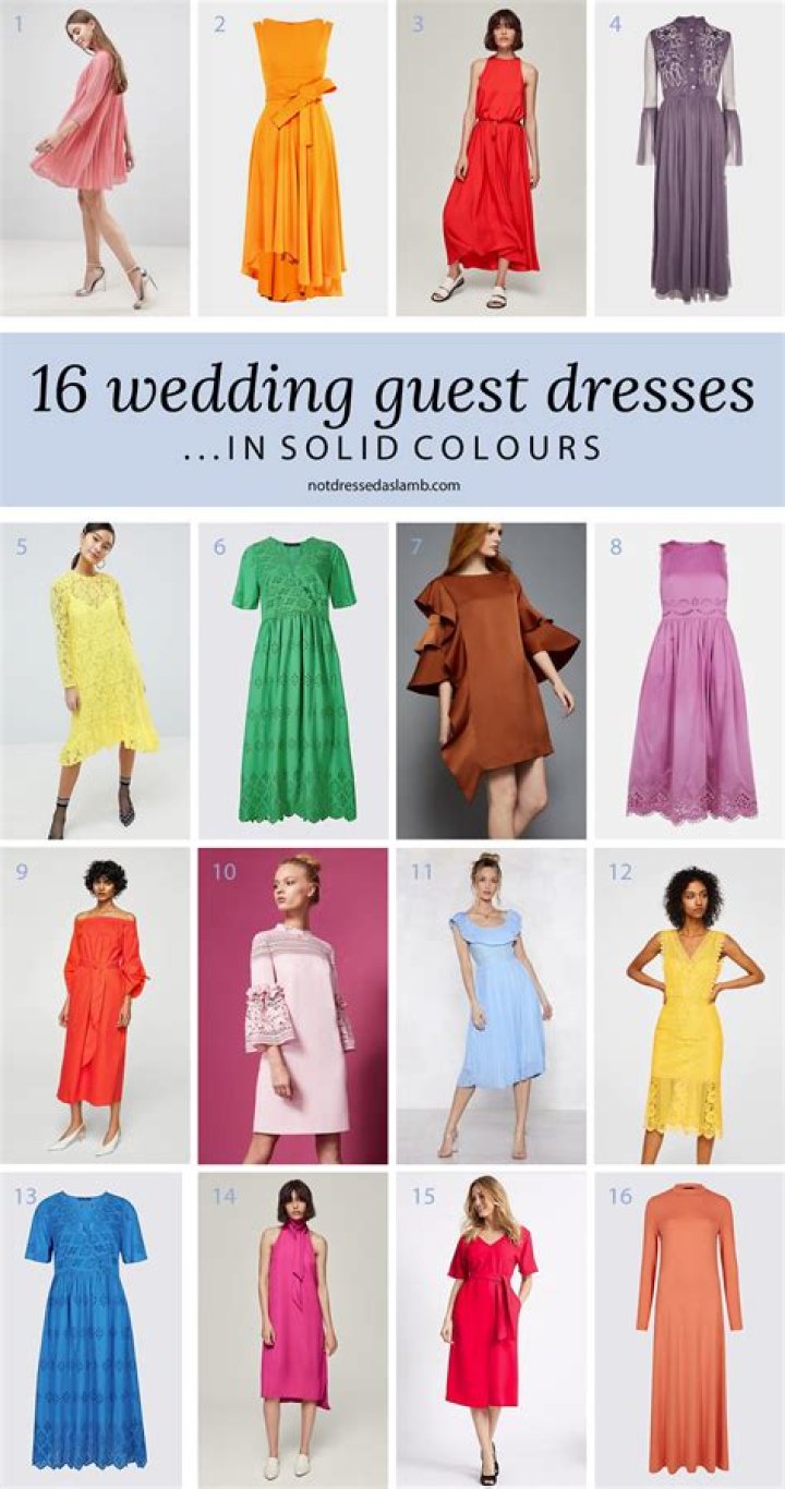 What colors should you not wear to a wedding?