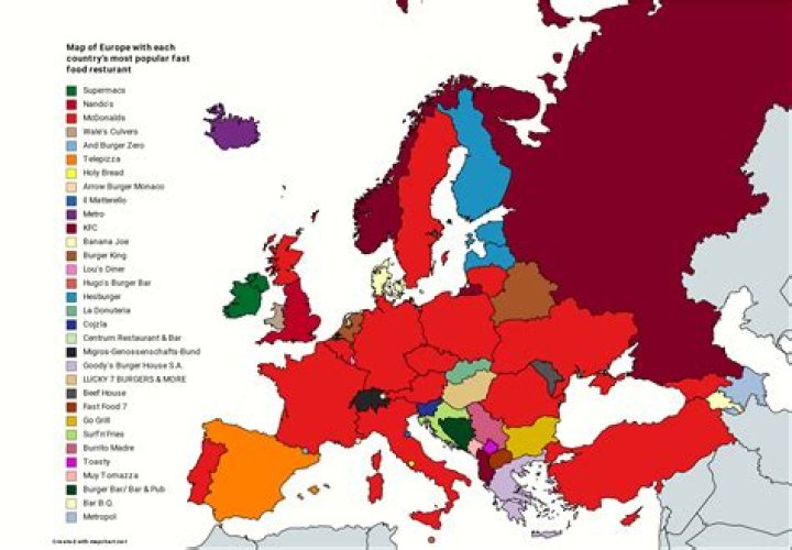 What countries eat chips?