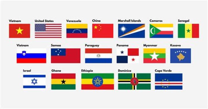 What country has cool flags?