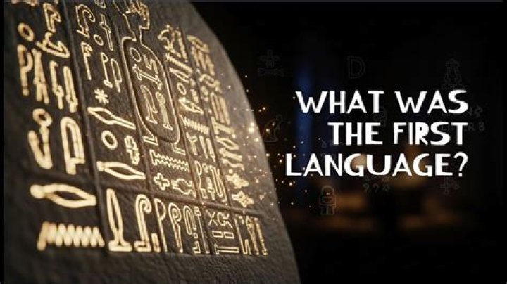 What did the first language sound like?
